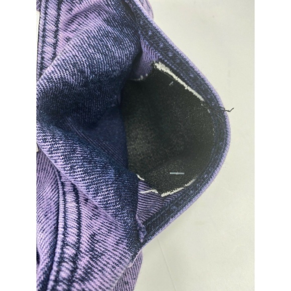 RARE Levis LINE 8 “SAMPLE GARMENT” Cropped Jeans - Picture 7 of 8